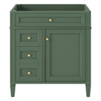 Bathroom Vanity with 2 Drawers and Tip-Out Storage - Multiple Colors