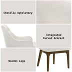 Kasha - Side Chair (Set of 2) - Beige / Oak