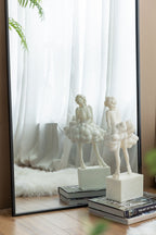 Celine Arch Body Mirror with Slim Frame - Black or Gold