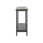 Dark Brown Sofa Table with Transitional Style - Harpe