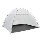 Portable Paint Booth Tent with Built-in Floor and Mesh Screen