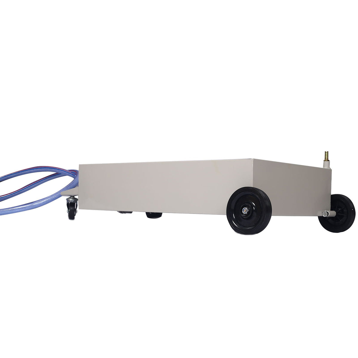 20 Gallon Low Profile Oil Drain with Pump - Gray