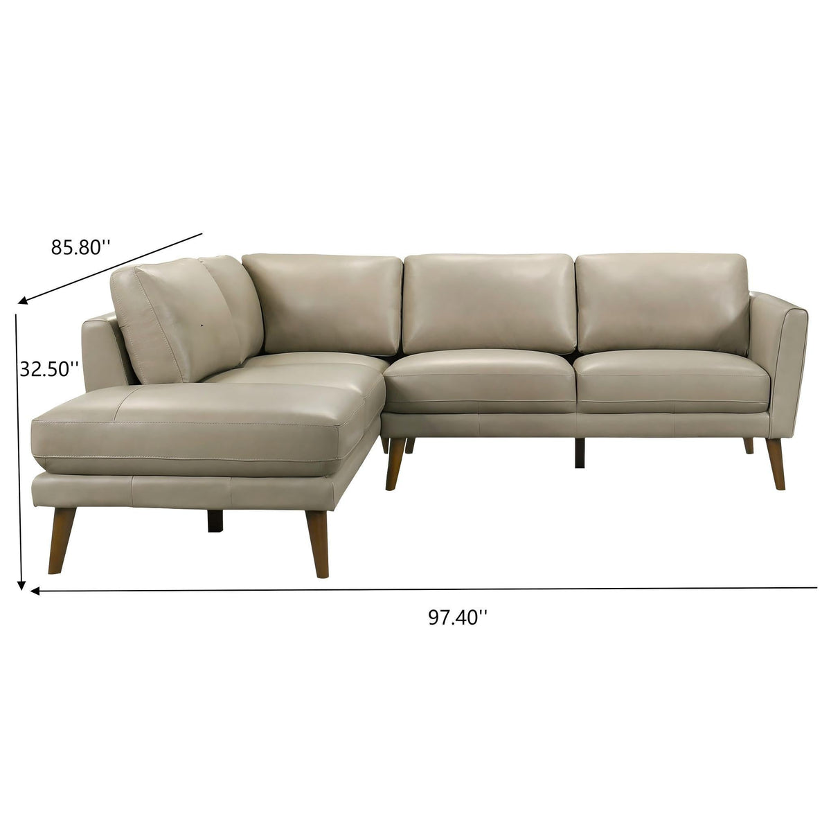 Benson Sectional Sofa With Chaise - Multiple Colors