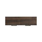 6 Drawer Wooden Dresser with Spacious Storage - Brown
