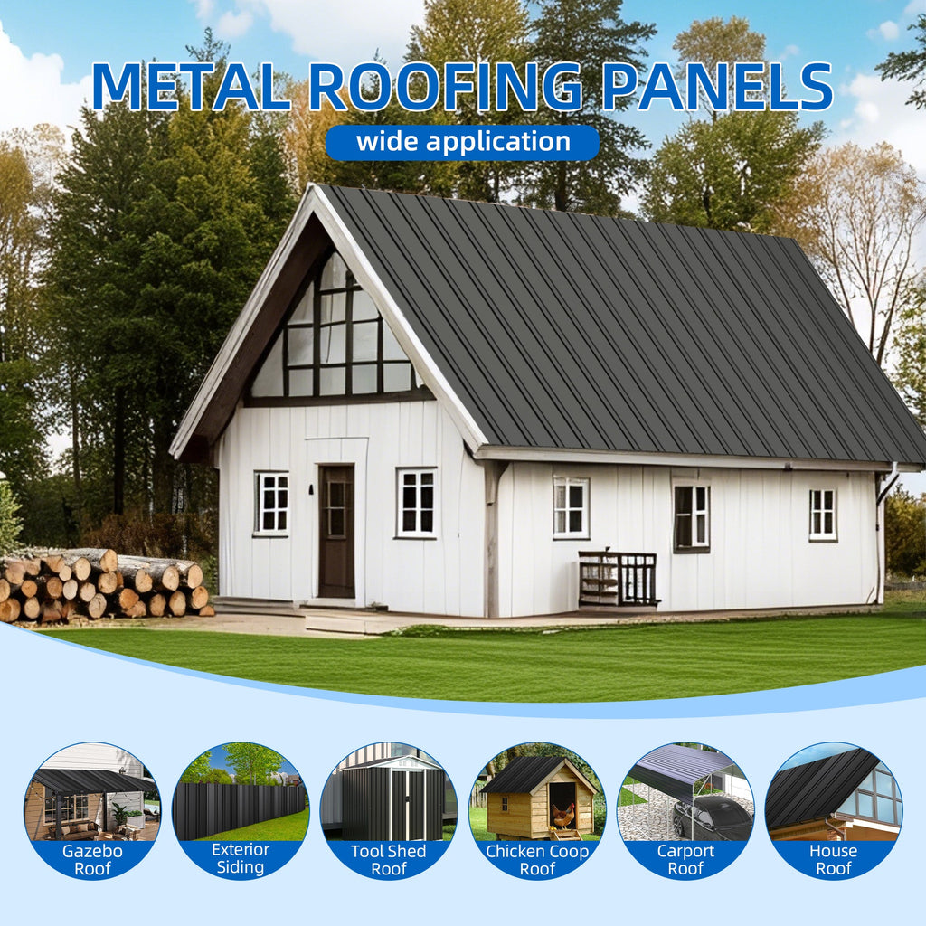 61 Inch Galvanized Metal Roof Panels with Heavy Duty Weather Resistance