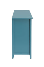 Console Cabinet with Six Storage Drawers - Light Blue or White