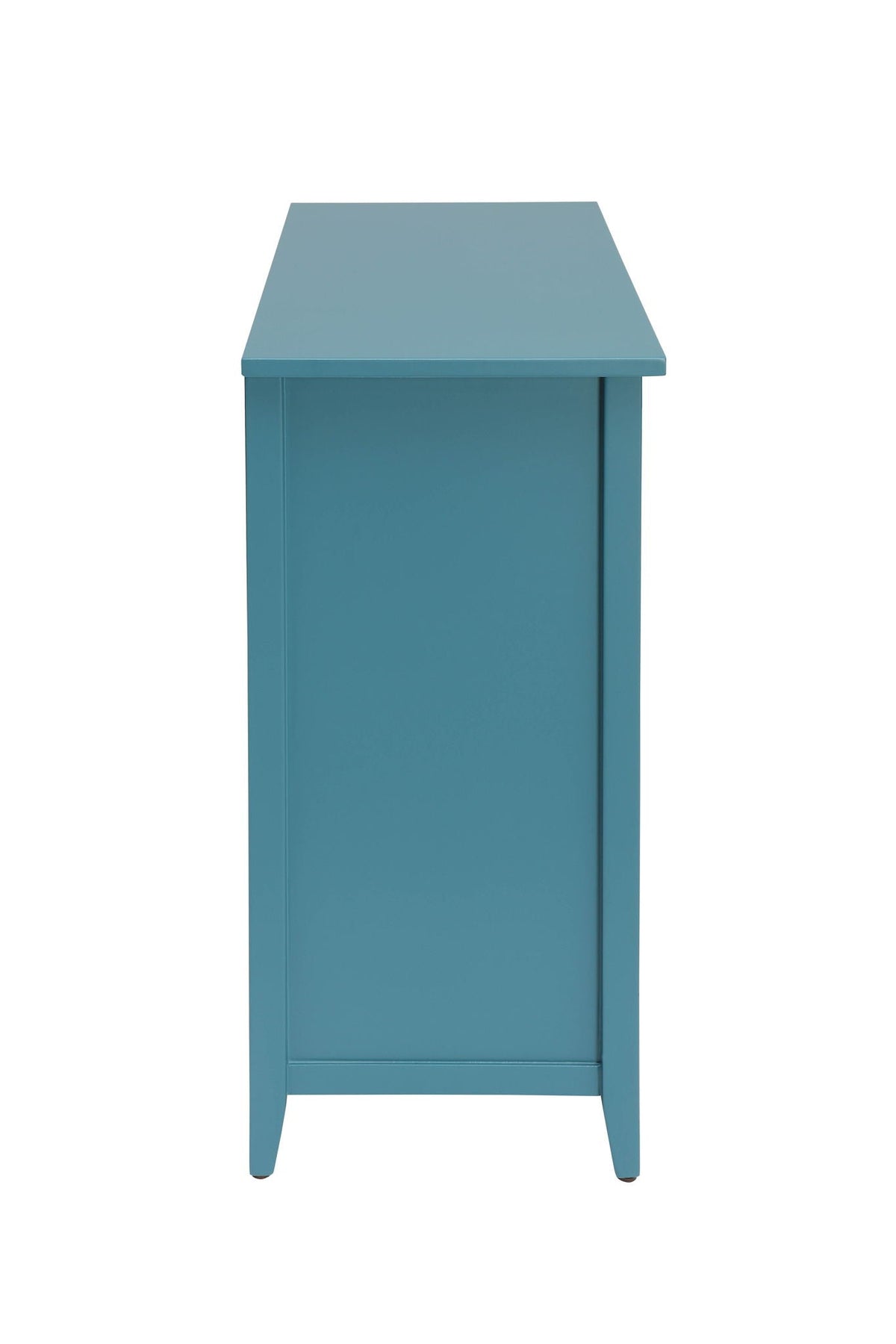 Console Cabinet with Six Storage Drawers - Light Blue or White