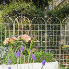 Metal Garden Rustproof Trellis for Climbing Plants – Outdoor Flower Support