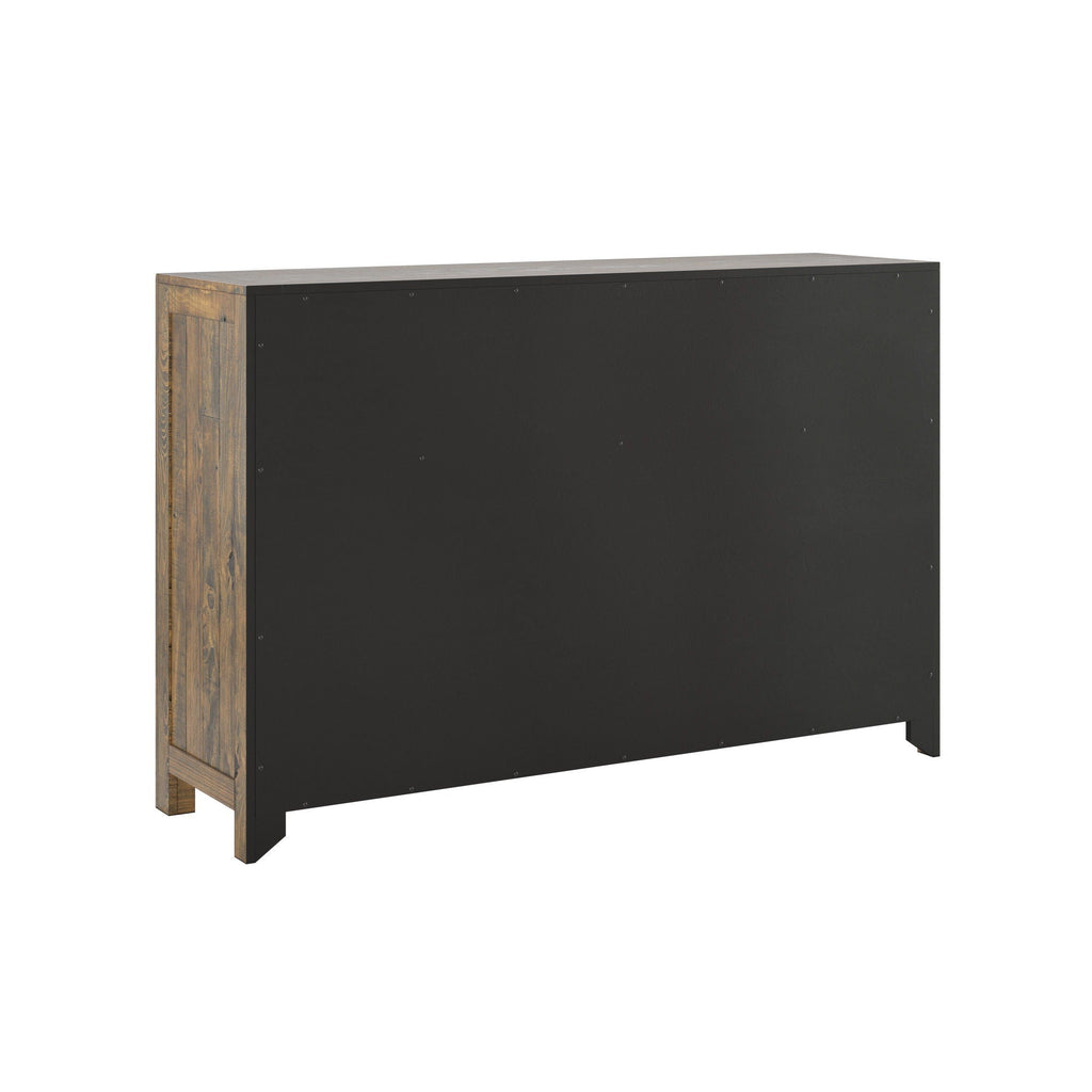 7 Drawer Dresser with Smooth-Glide Drawers - Brown