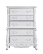 Latisha White Accent Chest with Storage Drawers - White