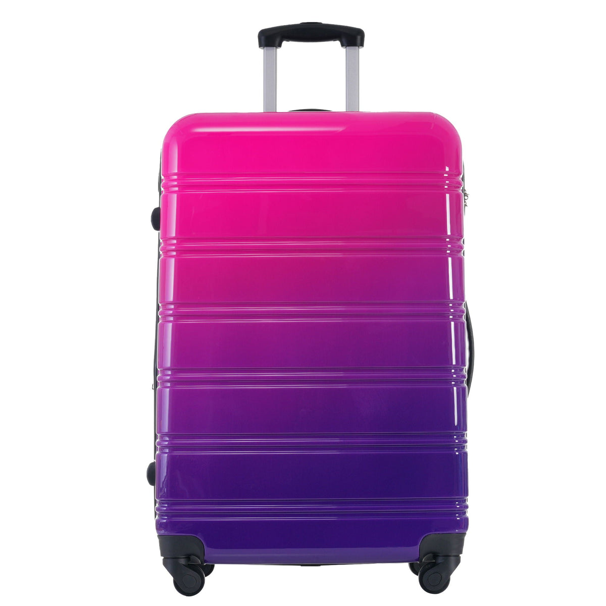 Gradient Color Hardshell Luggage Set with Spinner Wheels and TSA Lock – Light Blue or Purple