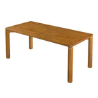 7-Piece Dining Table Set for 6 with Rubber Wood Table - Beige, Dark Brown, Light Gray, Walnut