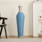 Classic And Neat Floor Vase with High Independent Stand - Multiple Colors