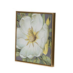 Botanical Wall Art Prints with Premium Frames - Gray (Set of 4)