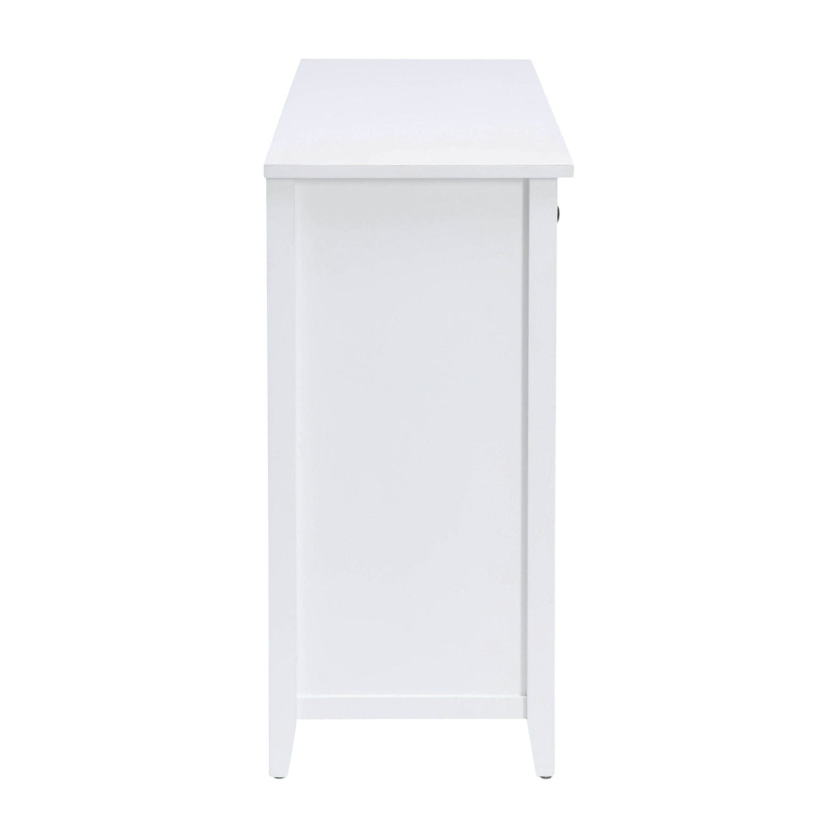 Console Cabinet with Six Storage Drawers - Light Blue or White