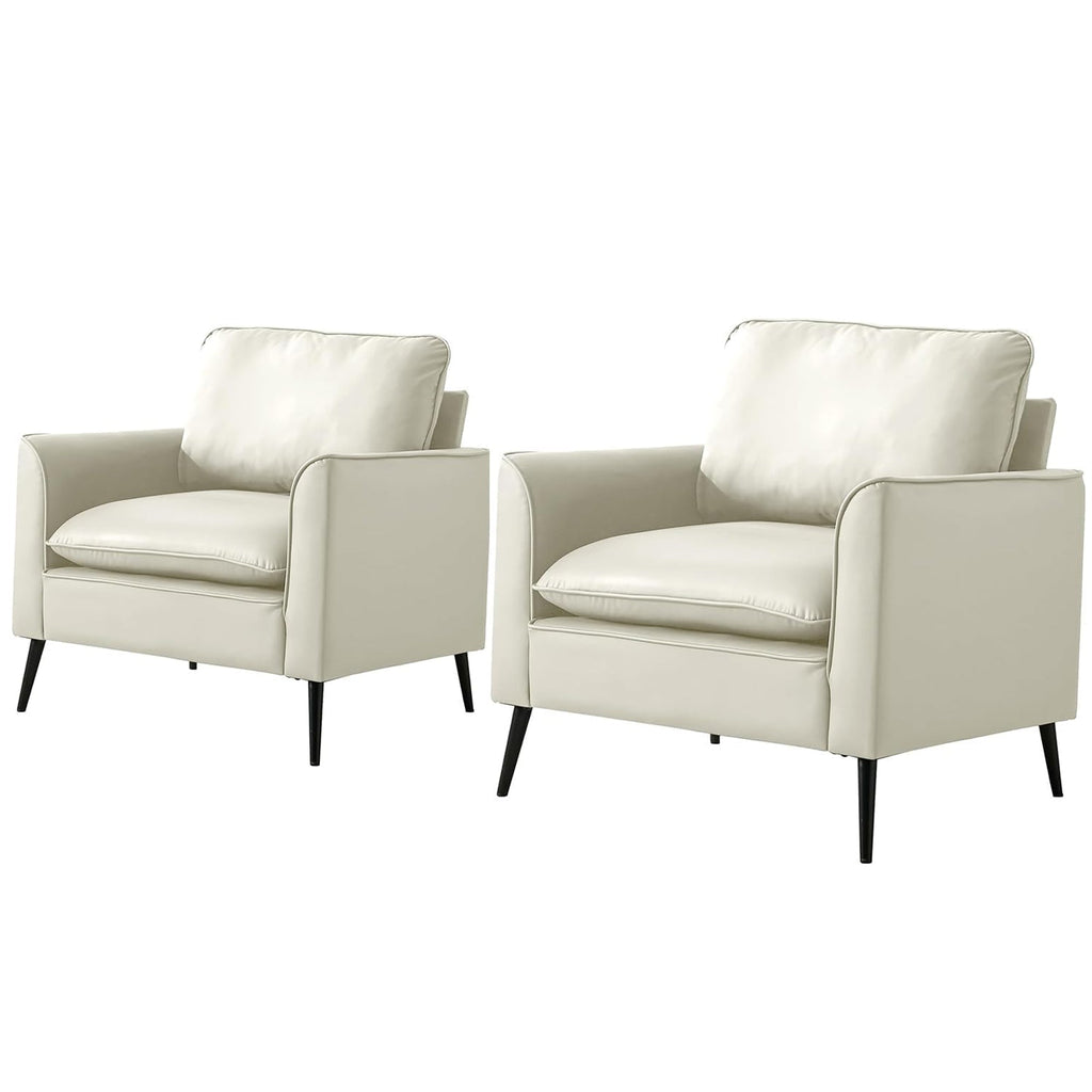 TS Cat Paw Leather Upholstered Sofa Set