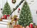 5FT Pre-Lit Artificial Christmas Tree with Warm LED Lights - Green