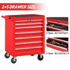 Rolling Tool Chest with 7-Drawer Tool Box