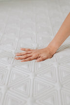 8" Gel Memory Foam Mattress with Cooling Gel Layers - White
