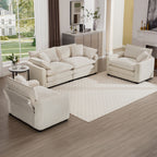 Oversized Deep-Seat Fabric Sofa & Chair Sets