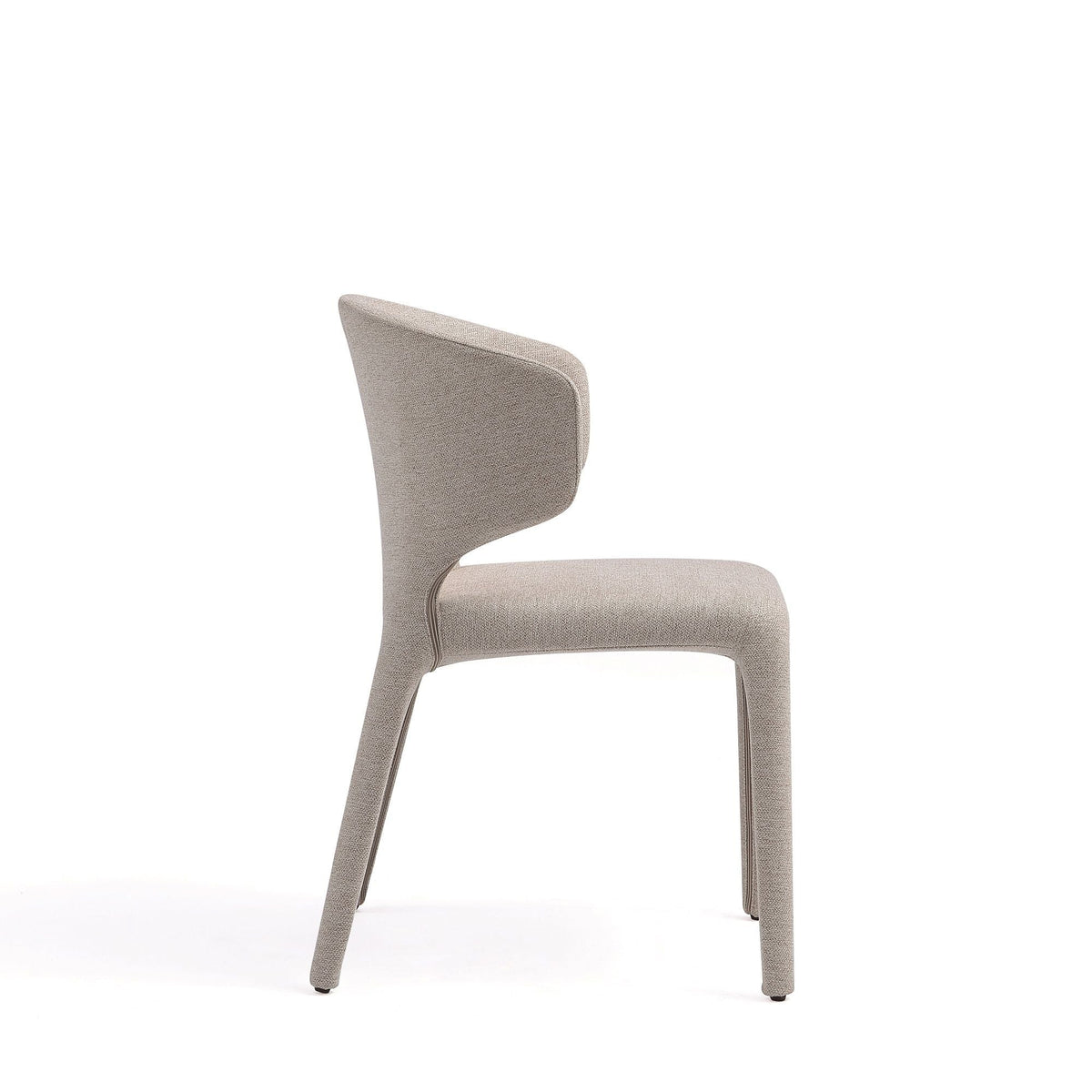 Conrad Dining Chair Set of 2 with Metal Frame - Multiple Colors
