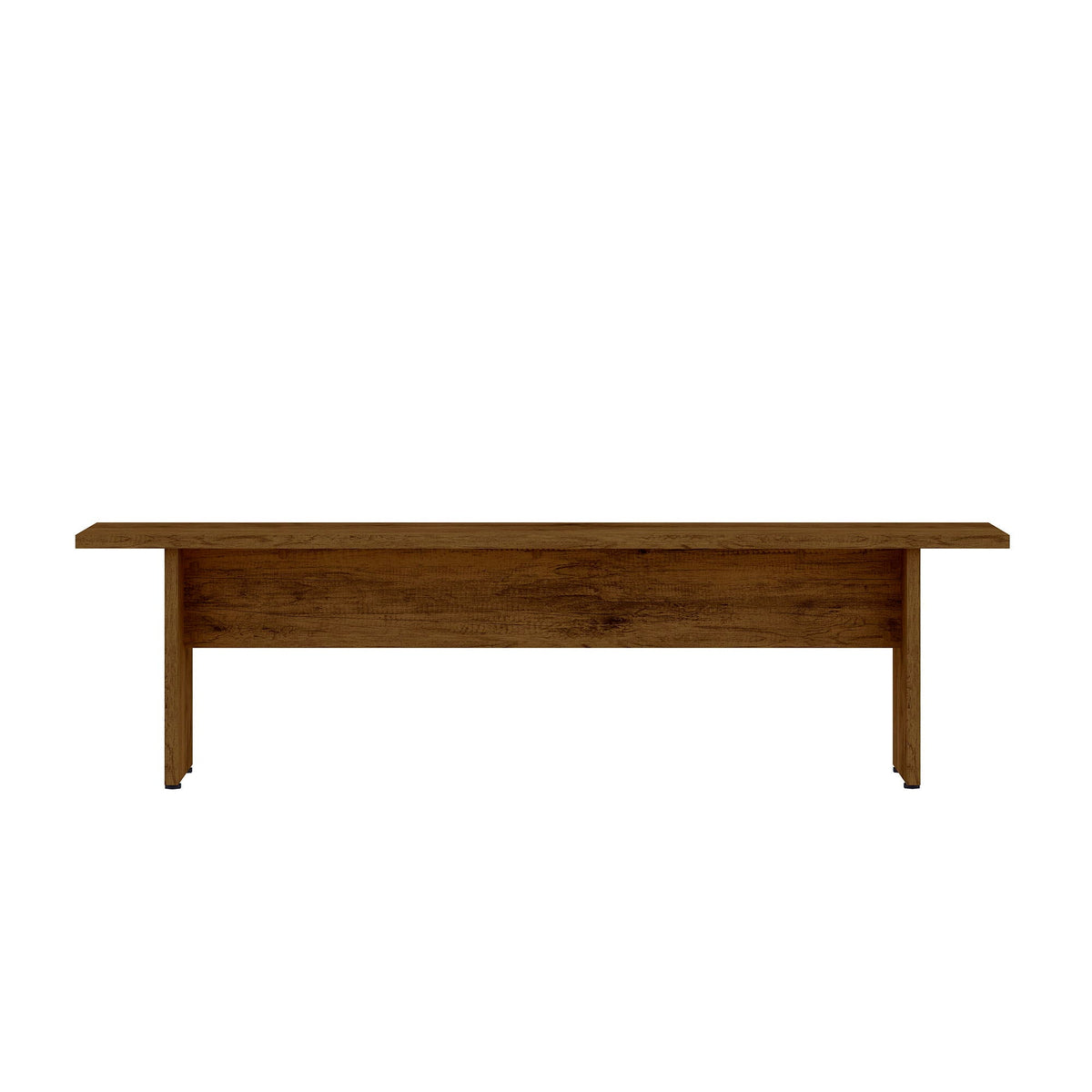 Nomad Dining Bench for 2 Persons with Sturdy Wood Construction - Multiple Colors