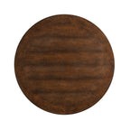 Transitional Espresso Coffee Table with Open Storage - Engineered Pine