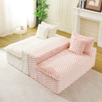 Multifunctional Stationary Sofa with Adjustable Layout - Choice of Color