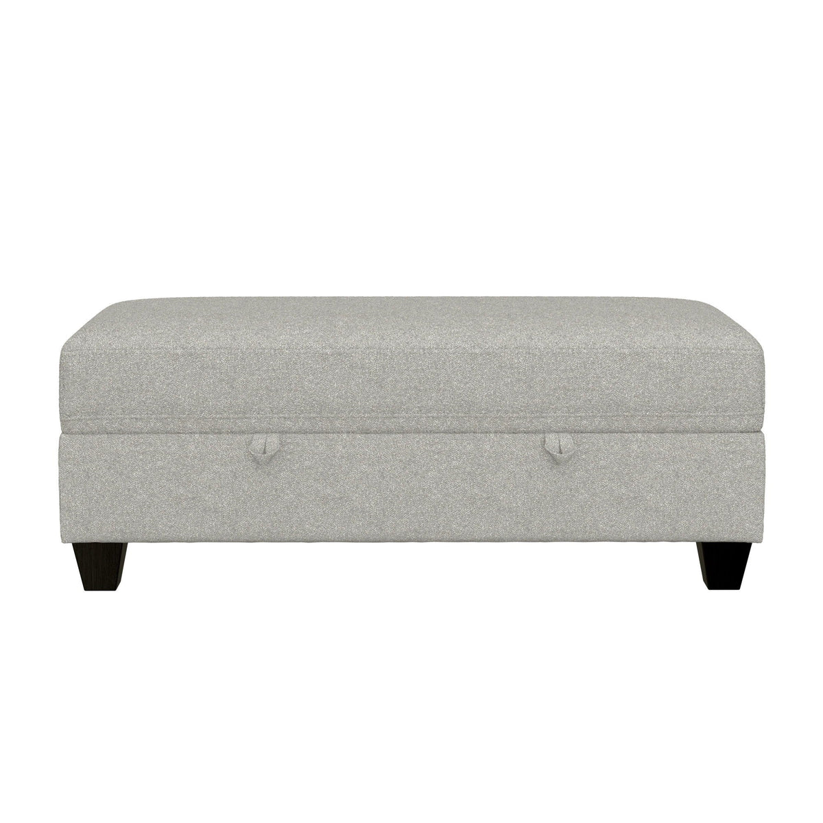 Drason Storage Ottoman with Concealed Storage - Gray or Light Brown