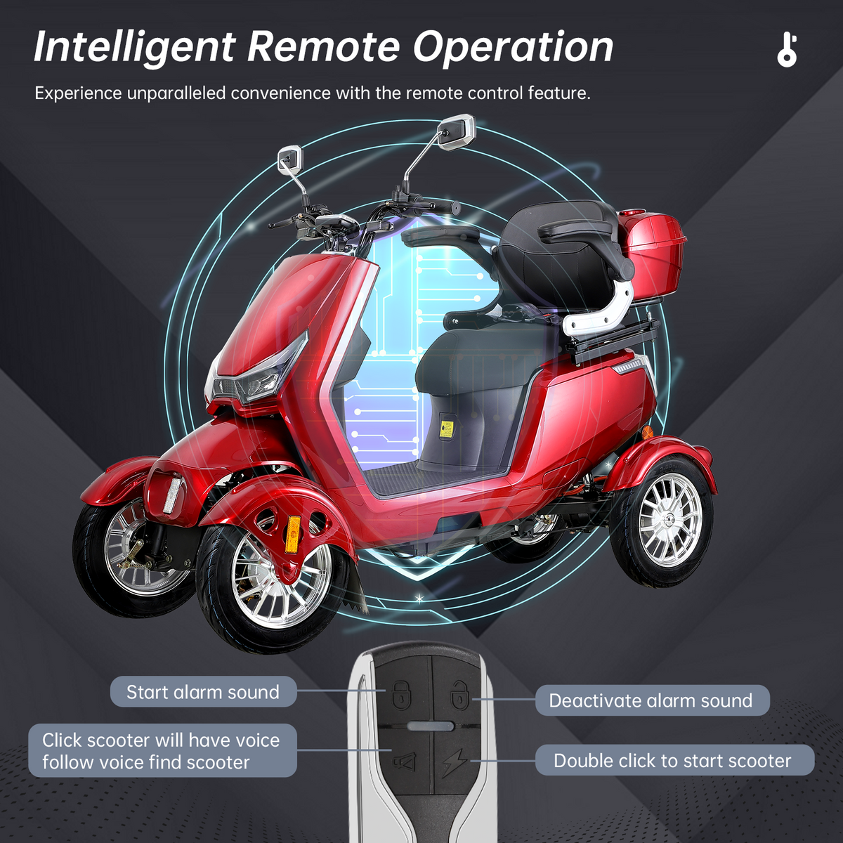 Electric Mobility Scooter with High Power - Large Size