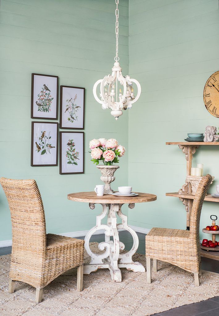 Farmhouse Chandelier with Adjustable Chain - Multiple Colors