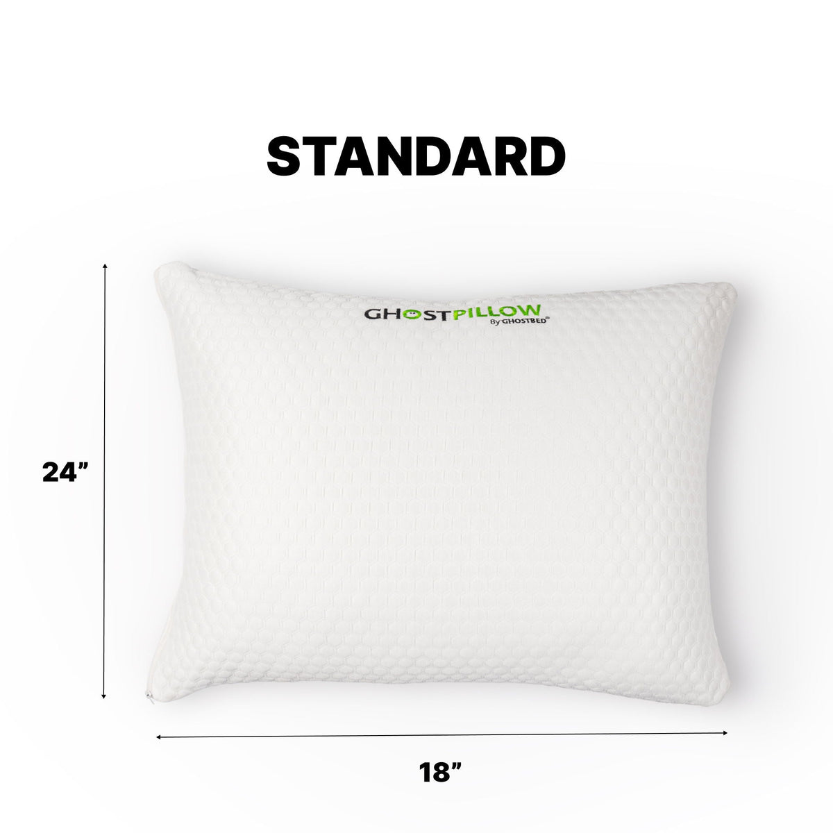 Ghostpillow Shredded - Customizable Soft Fluffy Gel Memory Foam Pillow