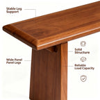 Solid Wood Dining Bench