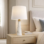 Enclave Hydro Table Lamp with On/Off Switch Base Shade