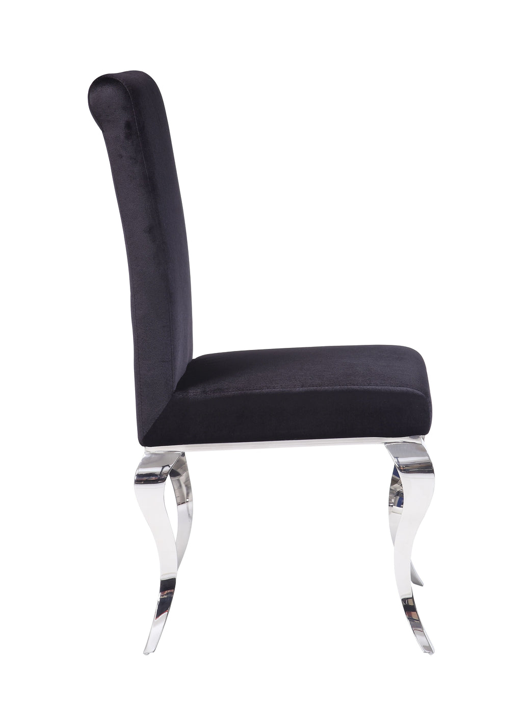 Fabiola Upholstered Stainless Steel Dining Chair