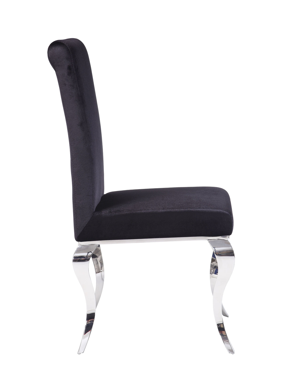 Fabiola Upholstered Stainless Steel Dining Chair