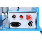 Portable Rotary Welding Positioner with 3 Jaw Lathe Chuck - Blue