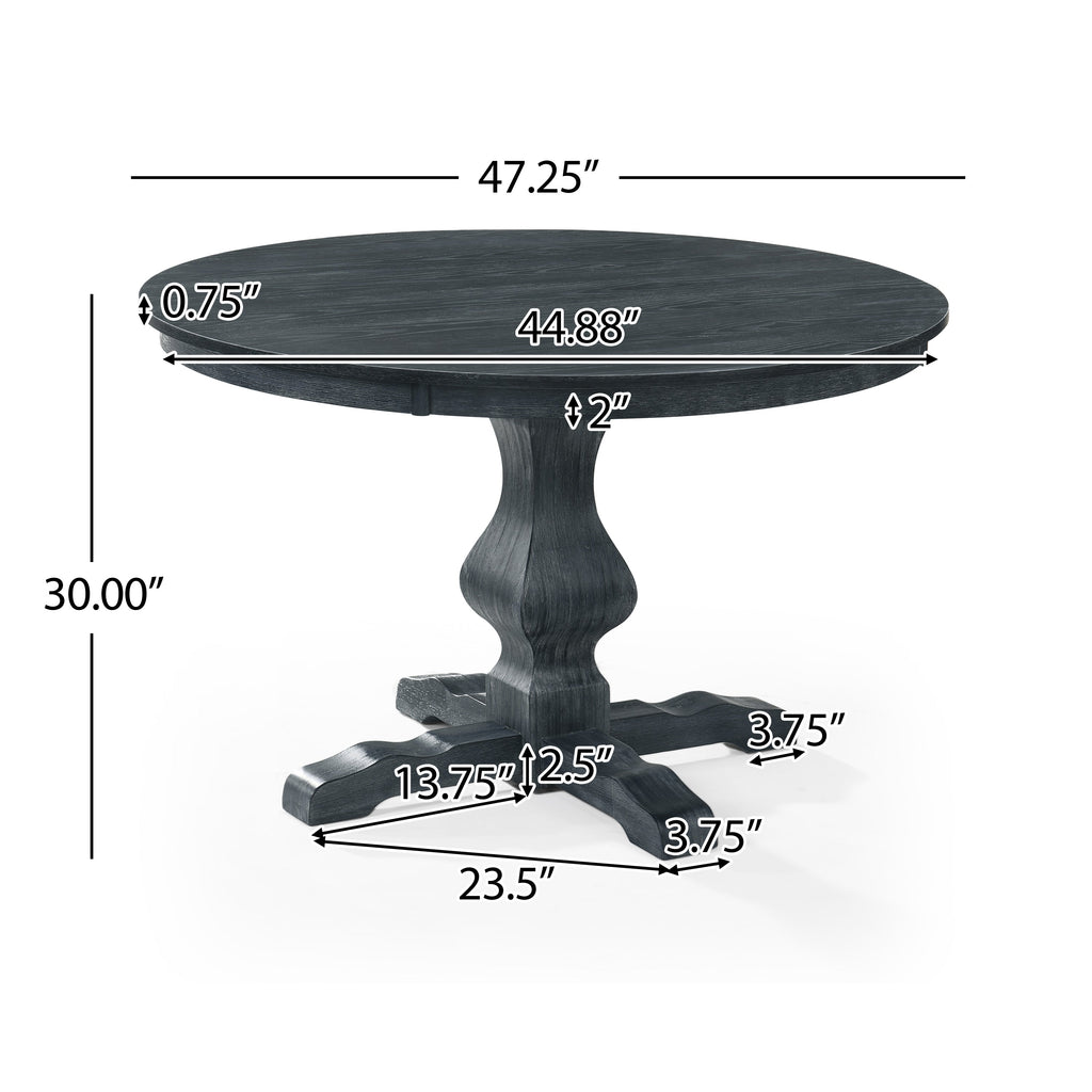 Round Dining Table (2 Boxs)