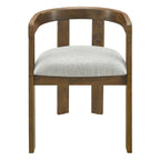 Modern Barrel Dining Chairs (Set of 2)