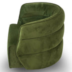 Walden Stylish Swivel Chair with Integrated Armrests - Multiple Colors