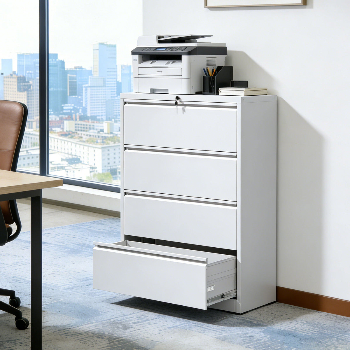 Lateral File Cabinet - Locking and Heavy Duty