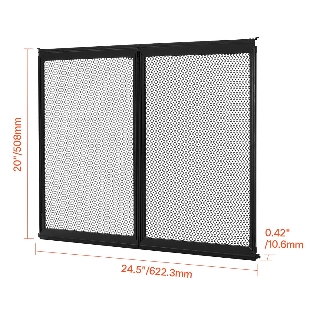 RV Screen Door Protector with Reinforced Frame - Aluminum Alloy