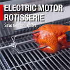 Six Burners Grill with Rotisserie Kit - Stainless Steel