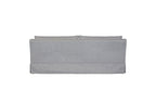 Stationary Sofa With Reversible Cushions and Two Pillows - Gray or White