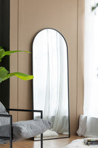 Celine Arch Body Mirror with Slim Frame - Black or Gold