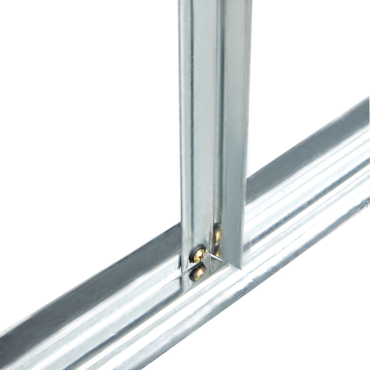 Galvanized Steel Firewood Rack with Roof - Gray