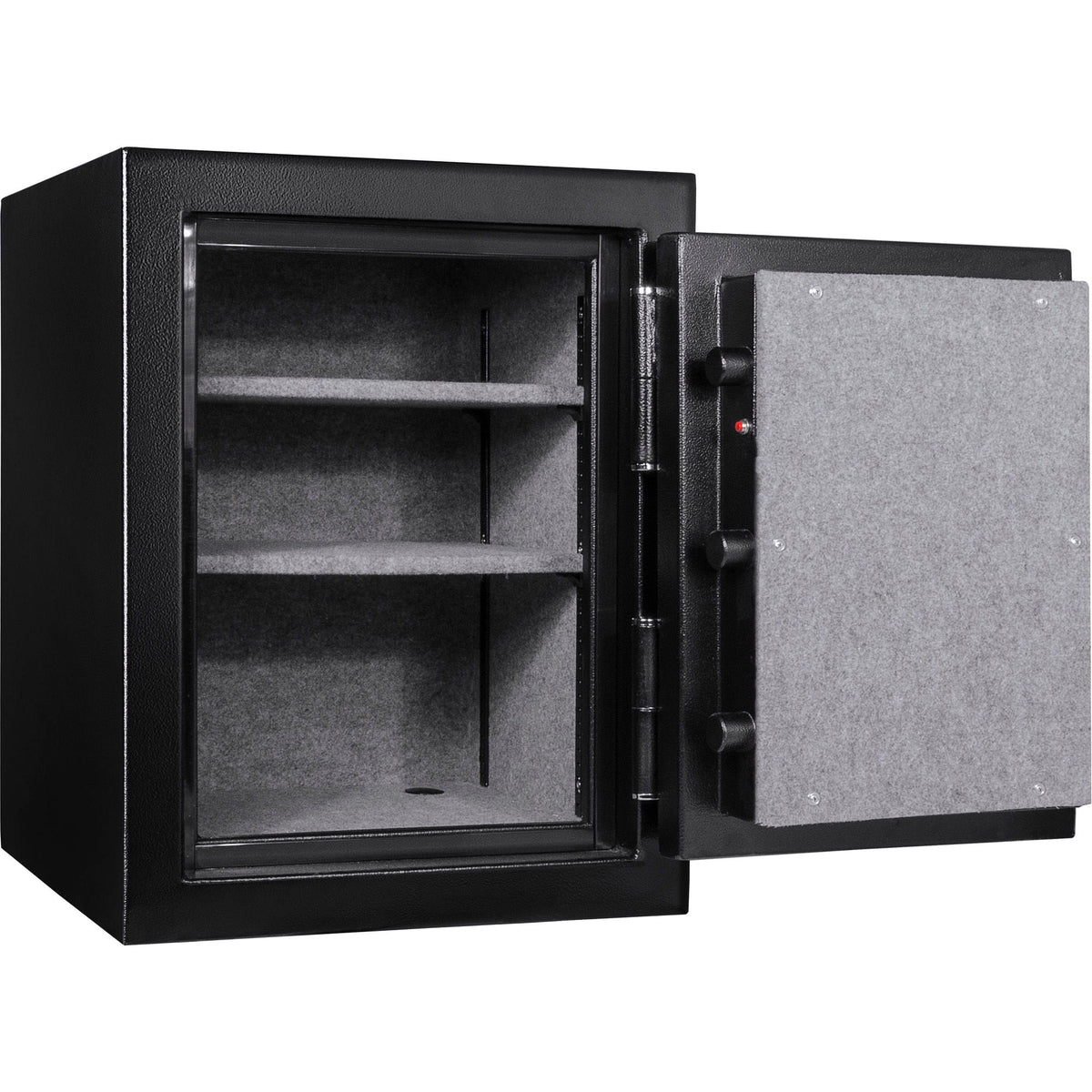 Fireproof Protection Safe Vault with Advanced Locking Mechanism - Black