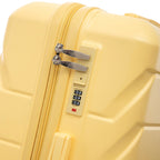 3 Pieces Set Spinner Wheel Luggage With Combination Lock