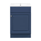 Bathroom Vanity with Sink and Adjustable Shelf - Multiple Colors