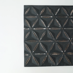 Black Square Modern Wall Art with Sleek Modern Design - Black